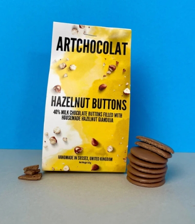 Hazelnut Milk Chocolate buttons