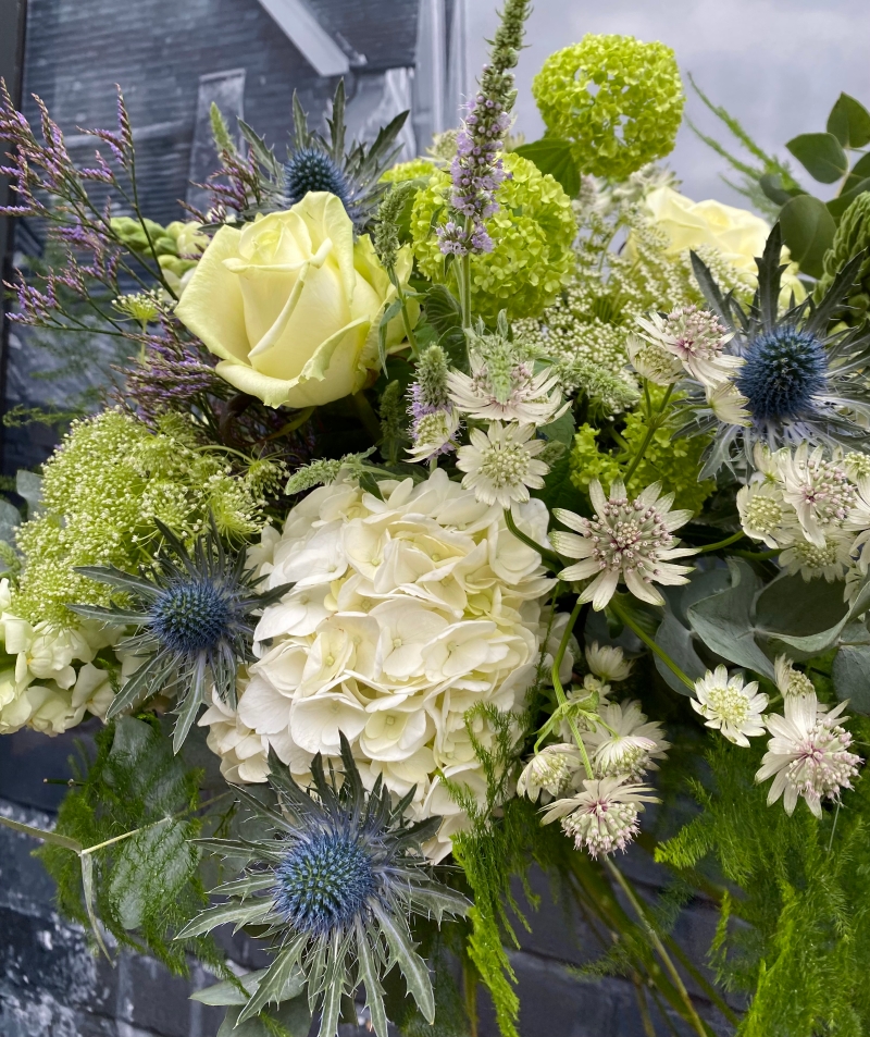 Wild funeral arrangement delivered in Eastbourne 