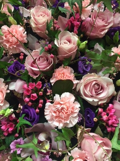 Cushion Mixed Flowers