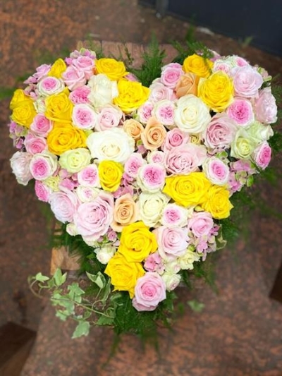 Heart Pastel Colours