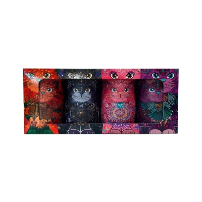 Kit tin Collection gift set of cocoa dusted truffles