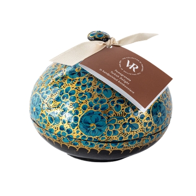 Traditional 5in Bonbonniere with pomegranate Turkish Delight