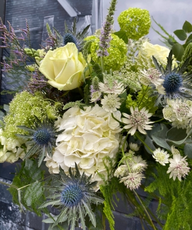 Wild funeral arrangement delivered in Eastbourne 