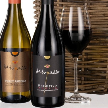 Four Wines in Wicker