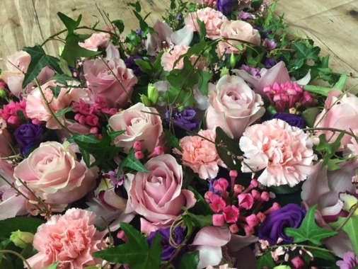 Cushion Mixed Flowers