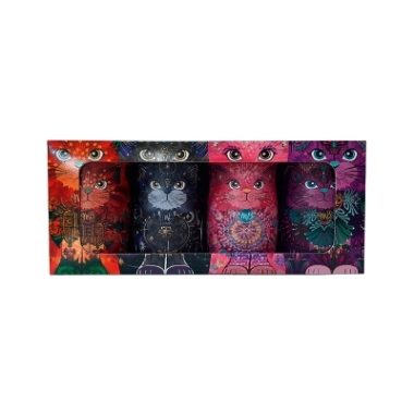 Kit tin Collection gift set of cocoa dusted truffles