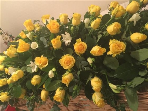 Spray for the Casket, All Roses