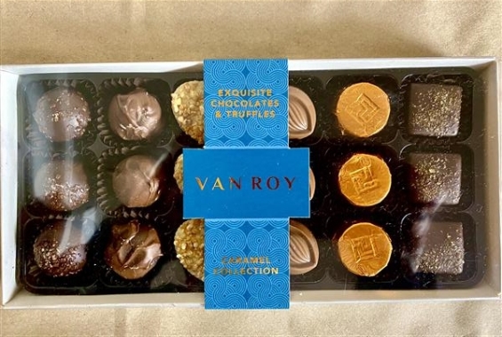 Van Roy Caramel Collection box of 18